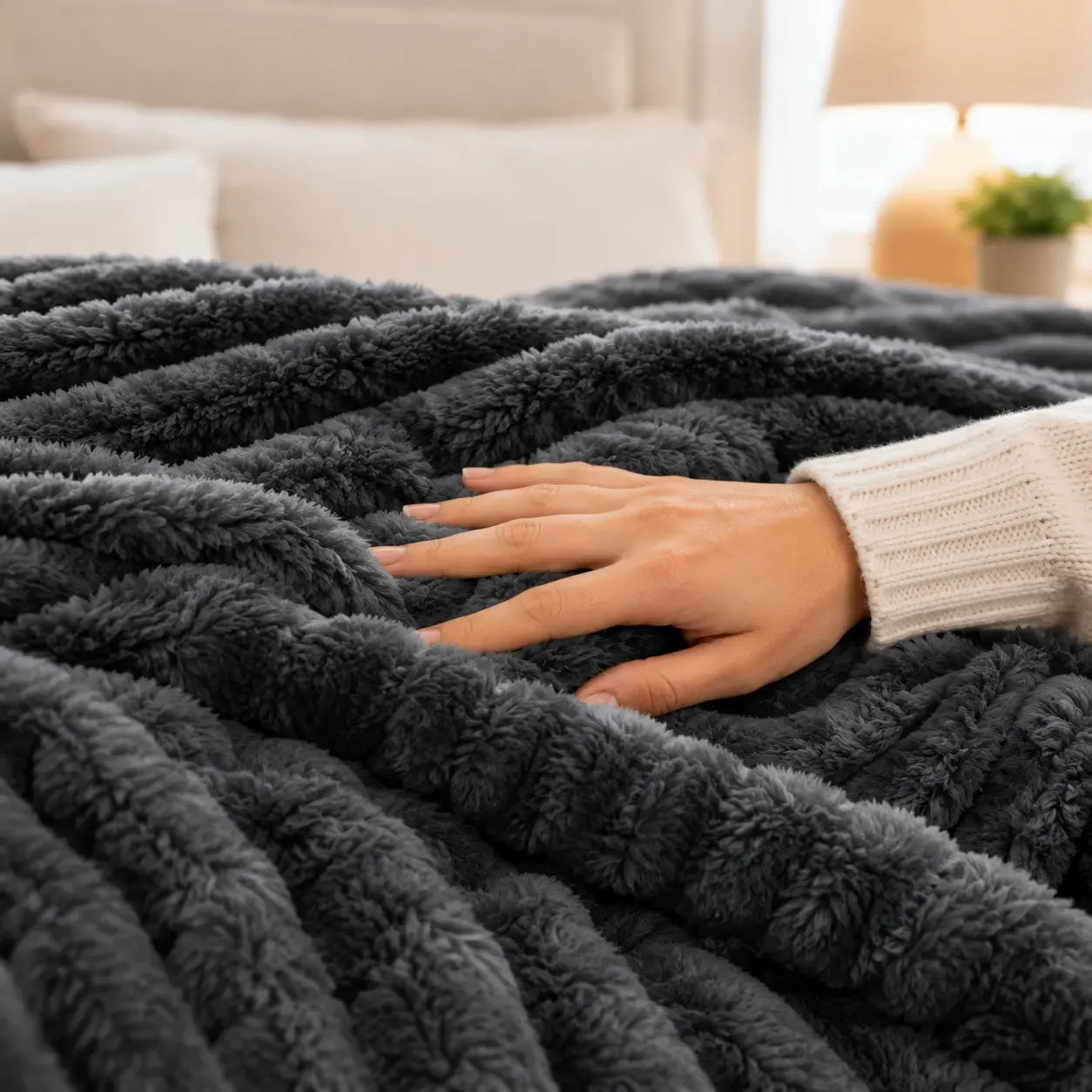 Ultra-Soft Blanket Modern Luxury Living Room Sofa Throw Winter Warmth Thickened Leisure Blanket,Holiday Haul