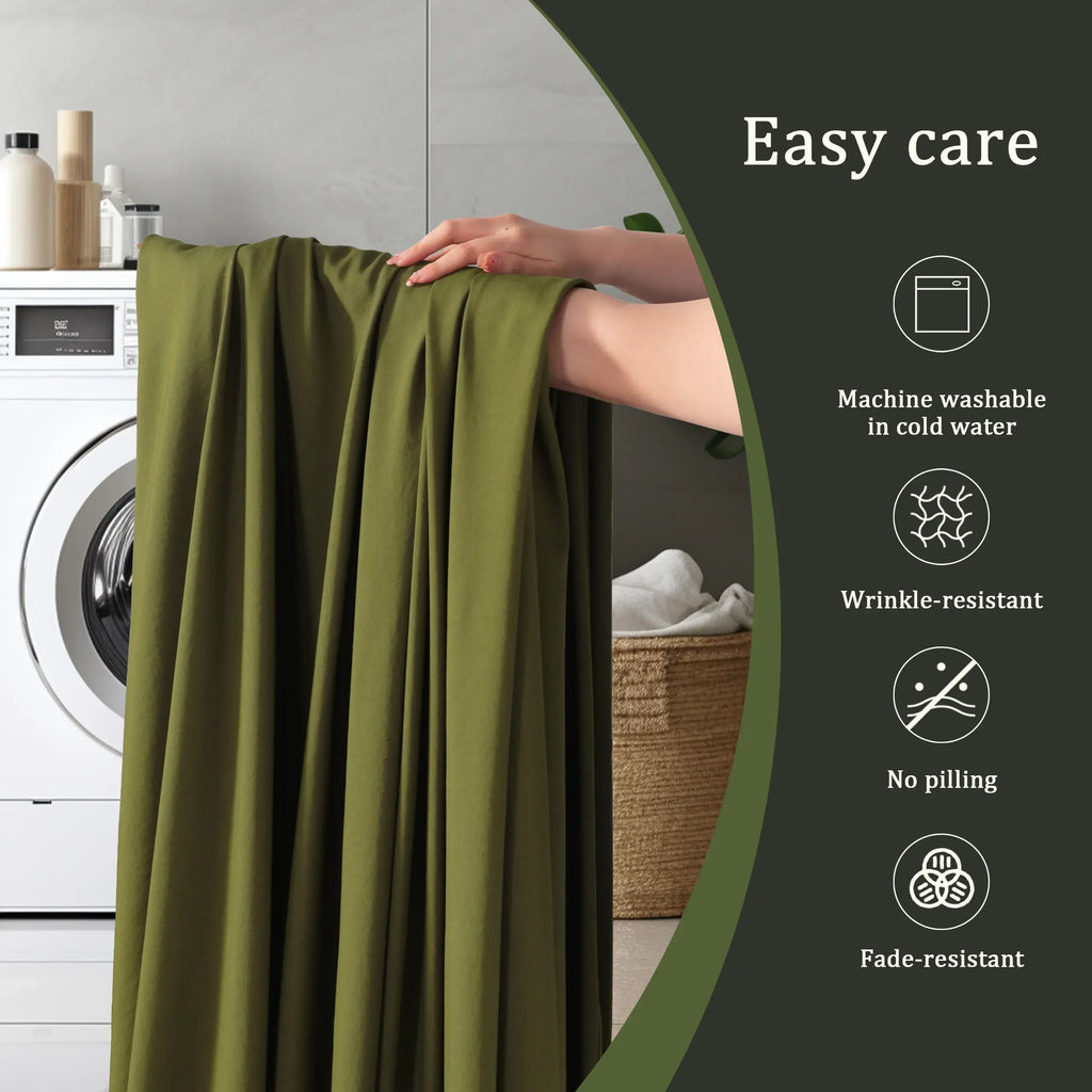 [Deals for You Days] NTBAY Bamboo Sheets Set 3/4 Pcs - Soft Bedding Sets, Cooling Breathable Bedding Set | Hotel Luxury, Super Soft & Smooth, 15" Deep Pocket | Wrinkle/Fade Resistant, Skin Friendly, Bedroom Gift Idea