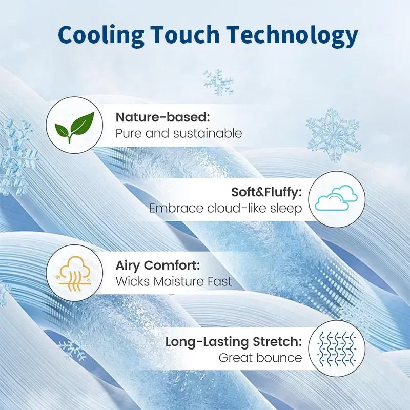 【Father 's Day Gift】ROSEKIND Summer Cooling Blanket - Lightweight Cool Blanket, Sleep-Friendly Quilts for Hot Sleepers, Soft Elastic Breathable, Air Conditioning Bedroom Use to Prevent Colds (Mid-Year Sale, Deals for You, Restock, Dealsforyoudays)