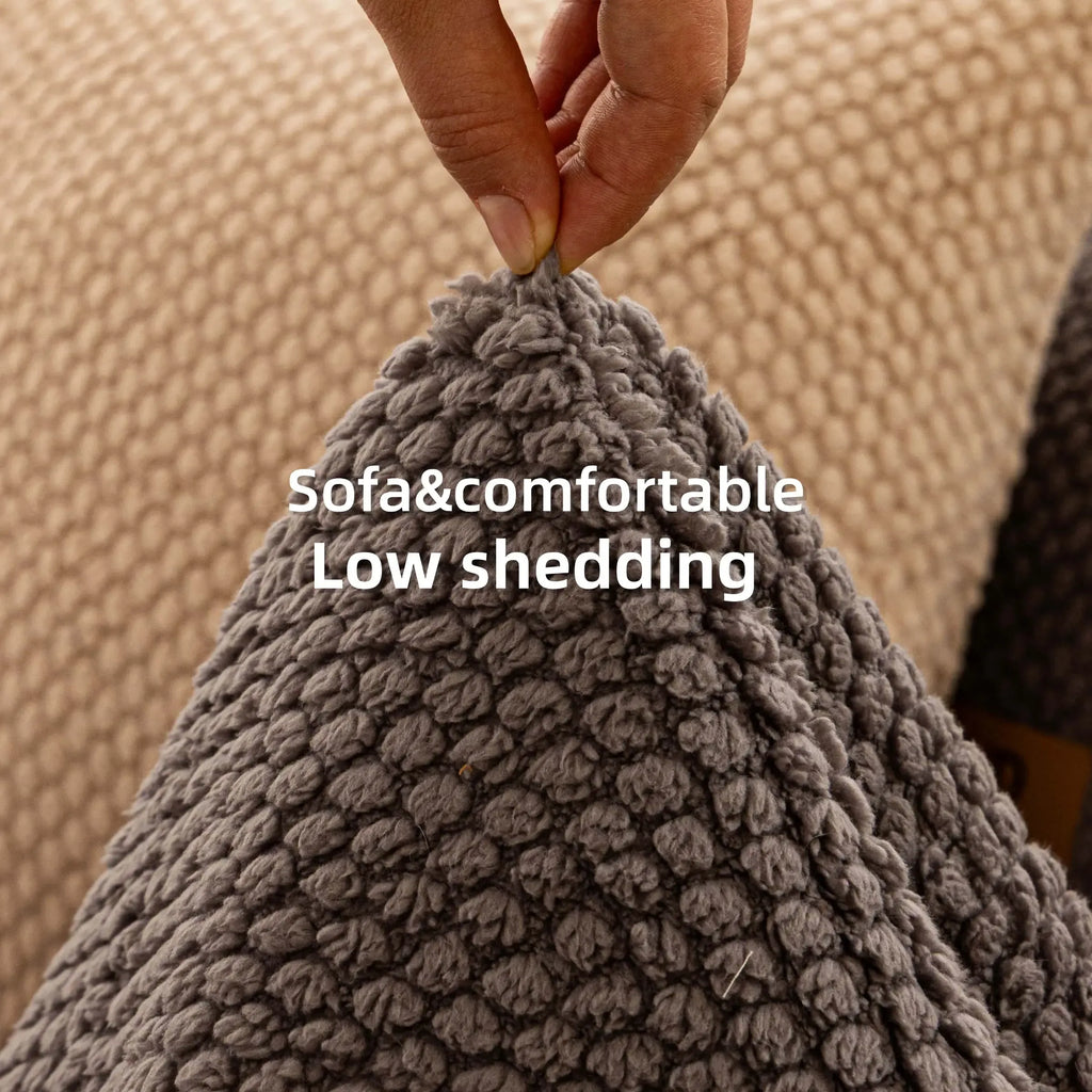 Luxury Thick Couch Cover, Removable Sofa Cover, 1 Count Soft Textured Couch Seat Pad, Non-Slip Washable Universal Sofa Protector Mat, Pet-Friendly Modern Sofa Cover for Sectional, Sofa Slipcover, Loveseat & 3-Seater Couch #GLOBAL PICKS