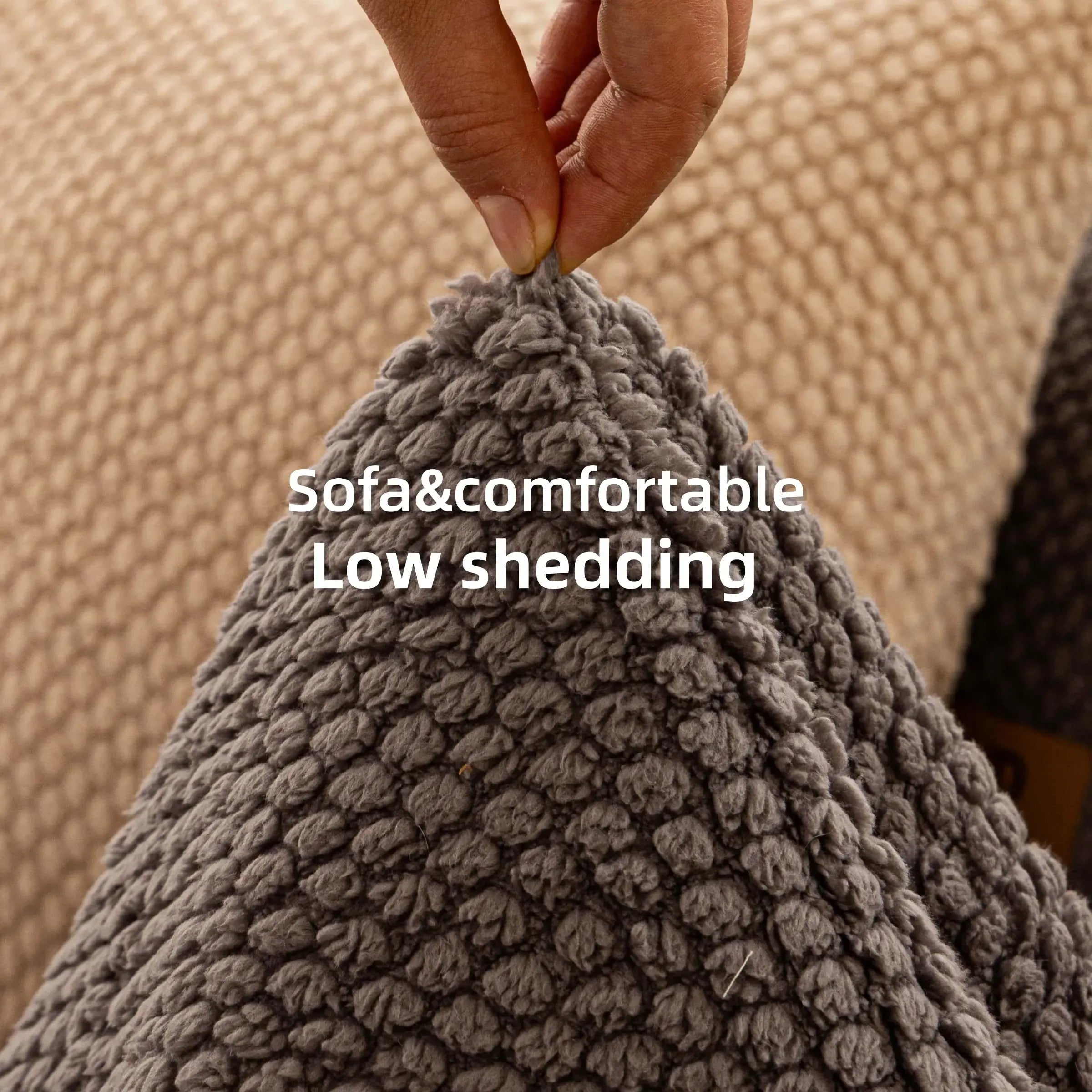 Luxury Thick Couch Cover, Removable Sofa Cover, 1 Count Soft Textured Couch Seat Pad, Non-Slip Washable Universal Sofa Protector Mat, Pet-Friendly Modern Sofa Cover for Sectional, Sofa Slipcover, Loveseat & 3-Seater Couch #GLOBAL PICKS