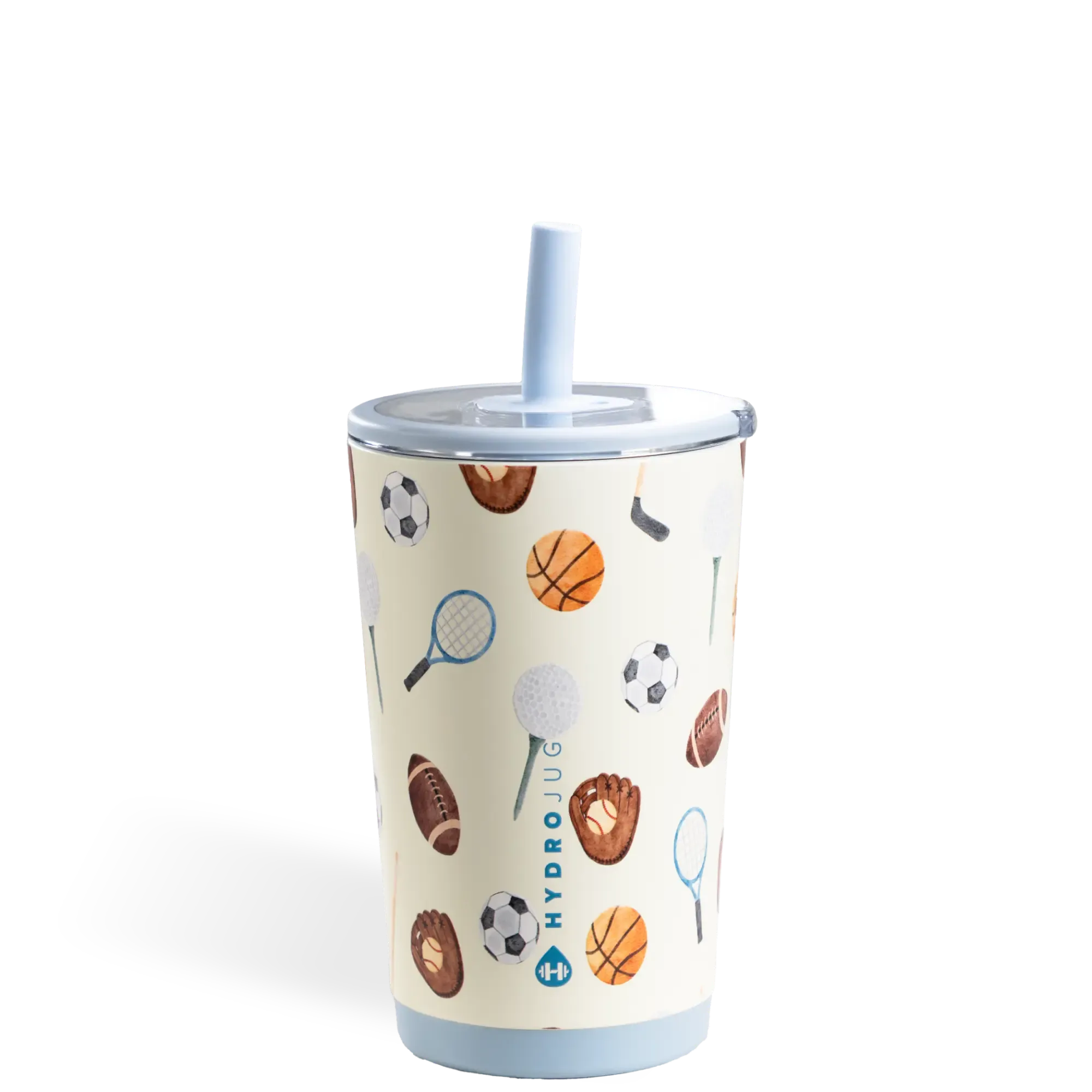 Hydrojug Everyday Tumbler - Double-Wall Vacuum Insulated Flexible Straw Drinkware Bottled