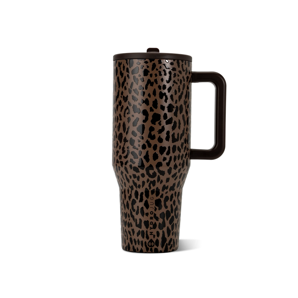 HydroJug Traveler | Leak-Proof Insulated Tumbler with Flip Straw & Cup Holder Fit Flasks Lid Drinkware