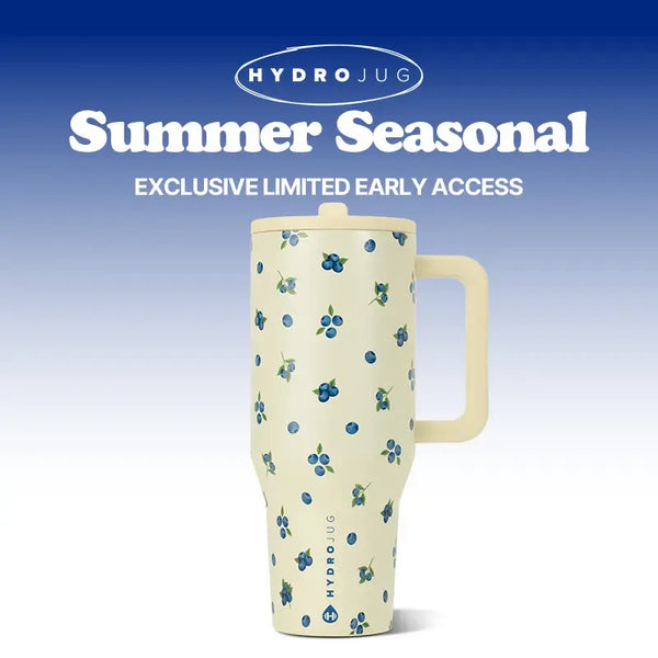 HydroJug Traveler | Leak-Proof Insulated Tumbler with Flip Straw & Cup Holder Fit Flasks Lid Drinkware