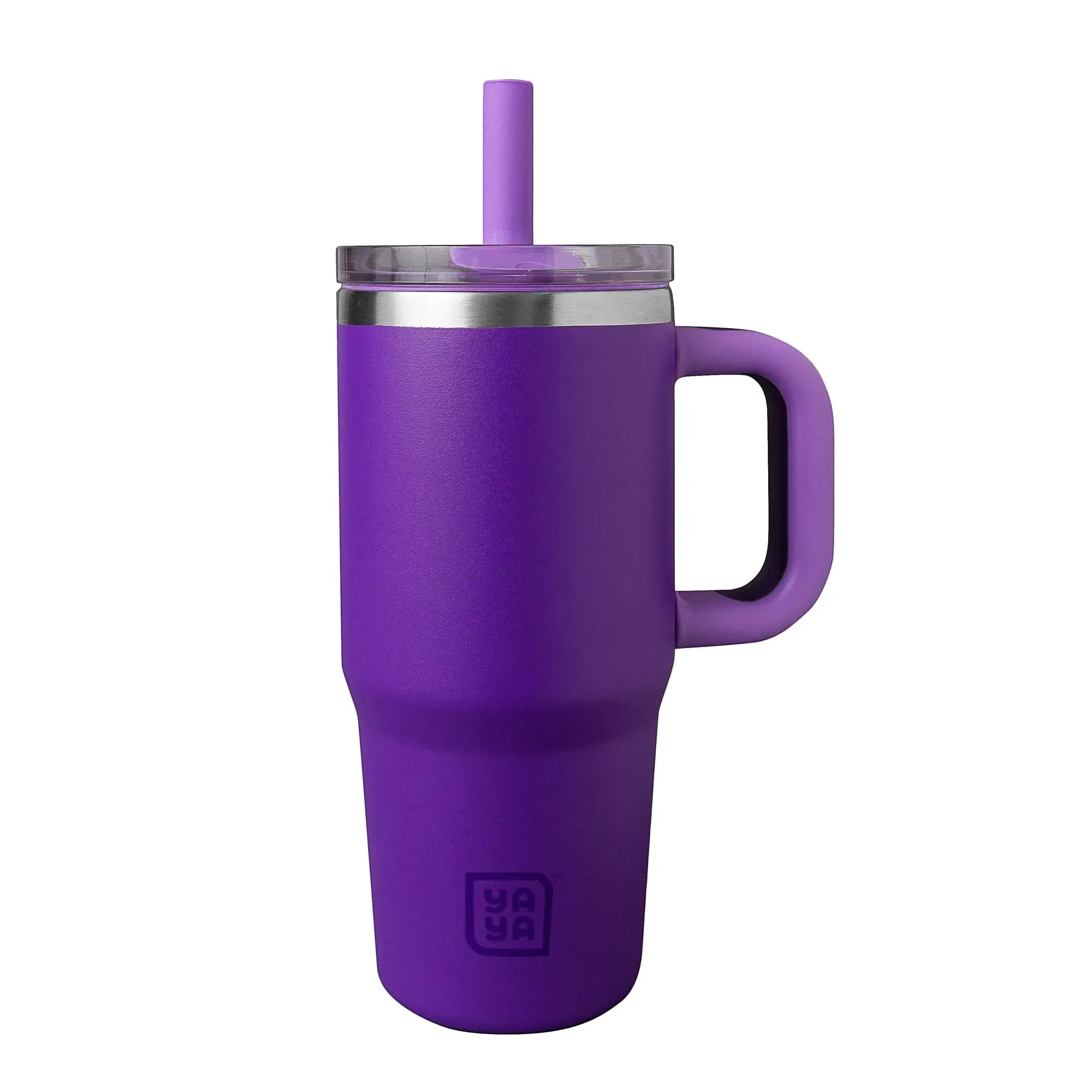 YAYA My First Travel Tumbler for Toddlers - Portable Stainless Steel Tumbler with Silicone Straw, Spill-Proof Lid, Insulated for Cold Drinks, Drinkware, Reusable Mug Bottled
