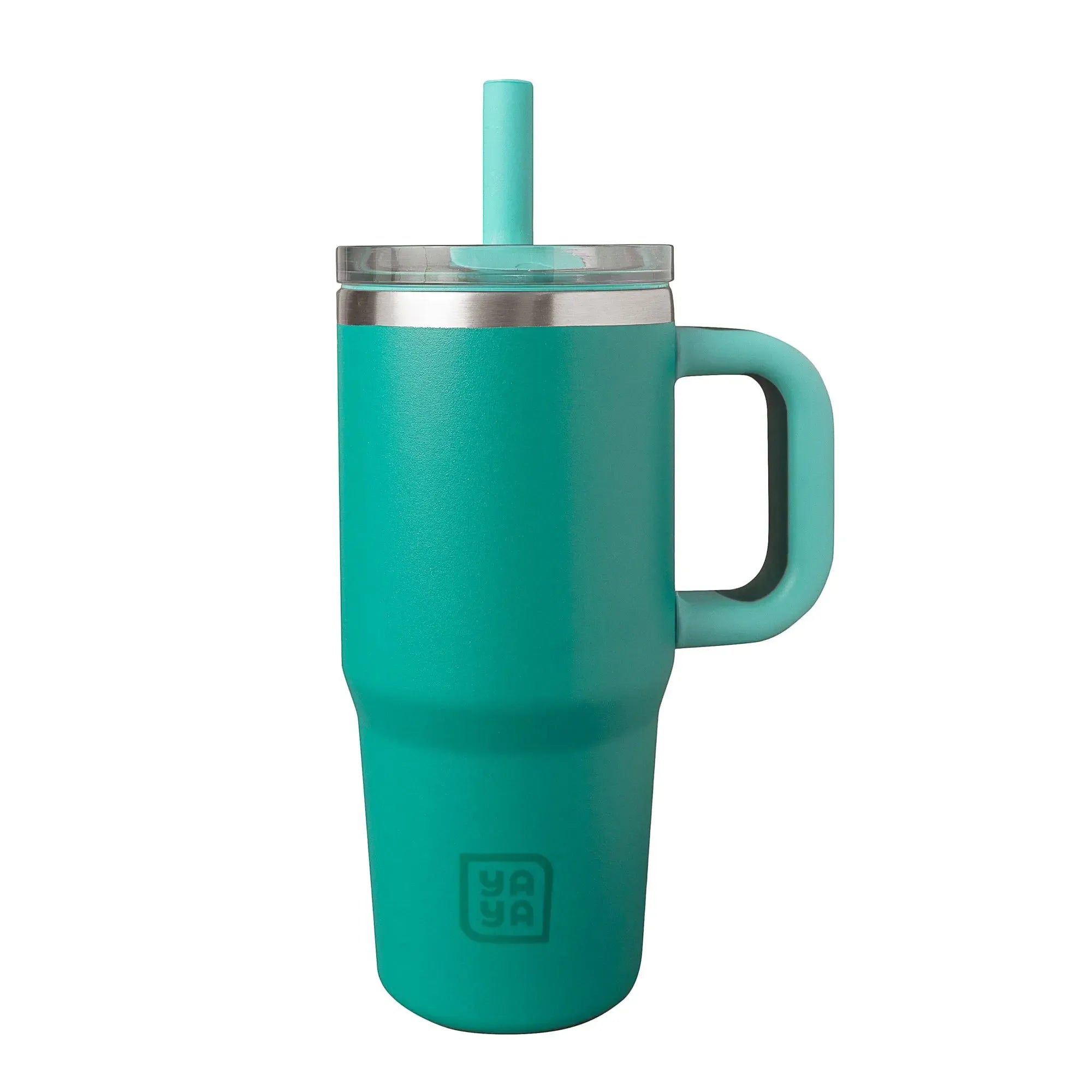 YAYA My First Travel Tumbler for Toddlers - Portable Stainless Steel Tumbler with Silicone Straw, Spill-Proof Lid, Insulated for Cold Drinks, Drinkware, Reusable Mug Bottled