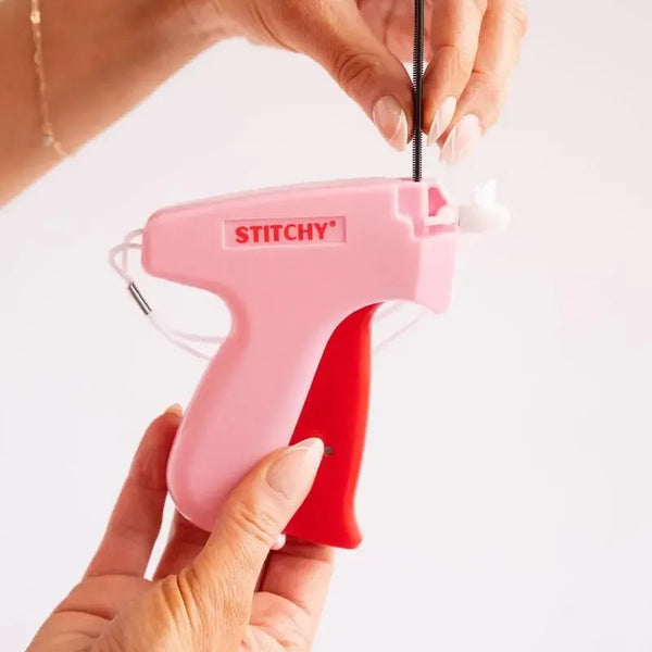 2026 Stitchy, Handheld StitchGun Quick Clothing Fixer, with 6 Needles + 1200 Micro Stiches, At-Home Alterations,WardrobeAssistant, Alter Your Clothing Instantly